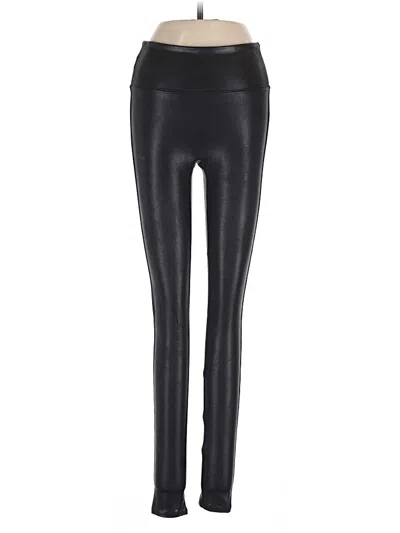 Pre-owned Spanx Active Pants In Black
