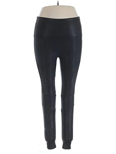 Pre-owned Spanx Active Pants In Black
