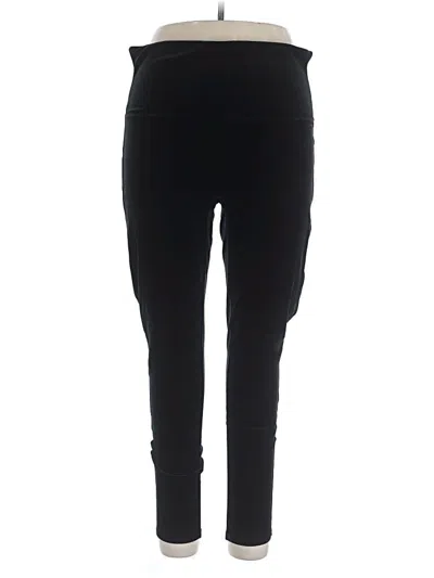 Pre-owned Spanx Active Pants In Black