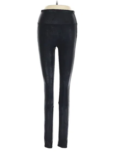 Pre-owned Spanx Active Pants In Black