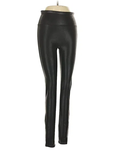 Pre-owned Spanx Active Pants In Black