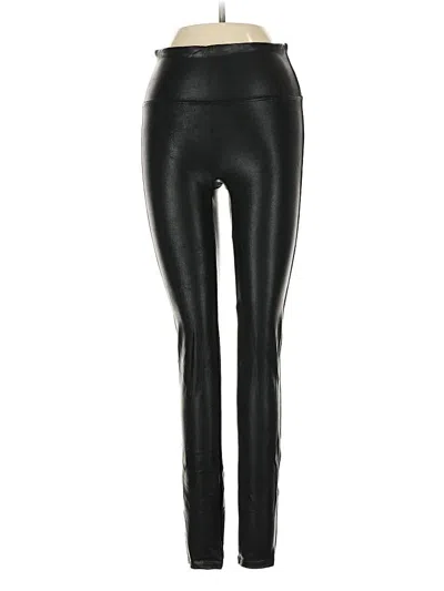 Pre-owned Spanx Active Pants In Black