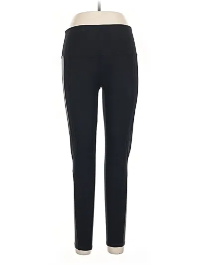 Pre-owned Spanx Active Pants In Black