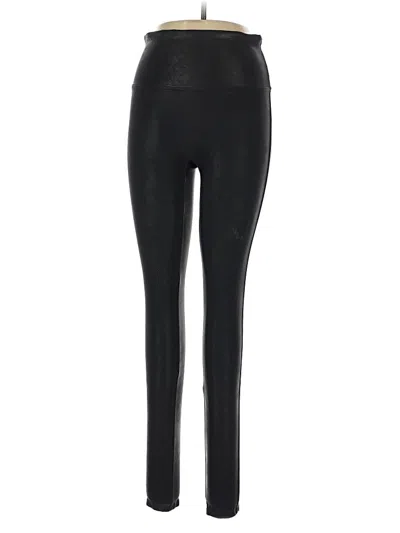Pre-owned Spanx Active Pants In Black