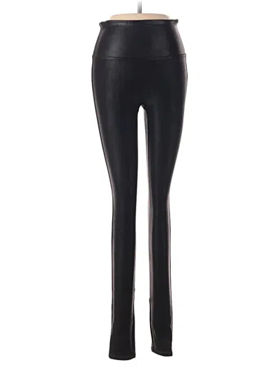 Pre-owned Spanx Active Pants In Black