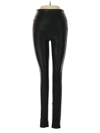 Pre-owned Spanx Active Pants In Black