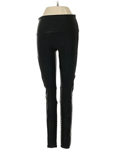 Pre-owned Spanx Active Pants In Black