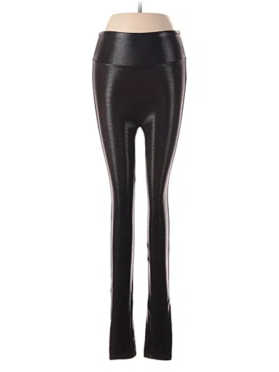 Pre-owned Spanx Active Pants In Black