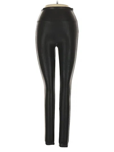 Pre-owned Spanx Active Pants In Black