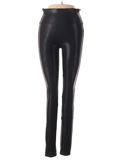 Pre-owned Spanx Active Pants In Black