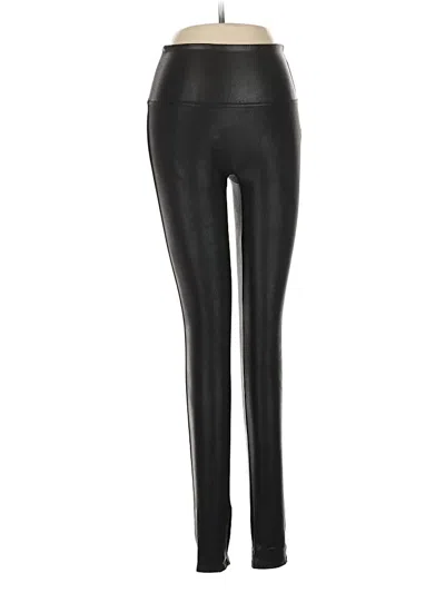 Pre-owned Spanx Active Pants In Black