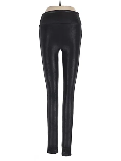 Pre-owned Spanx Active Pants In Black