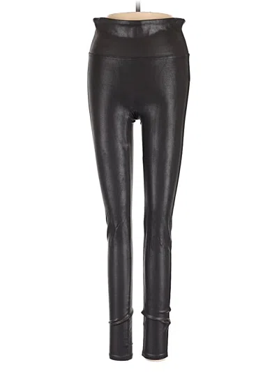 Pre-owned Spanx Active Pants In Black