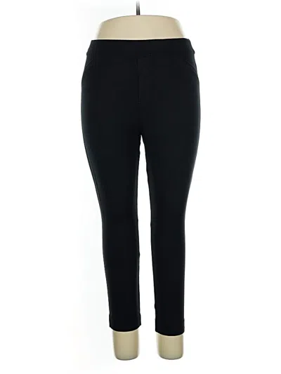 Pre-owned Spanx Active Pants In Black