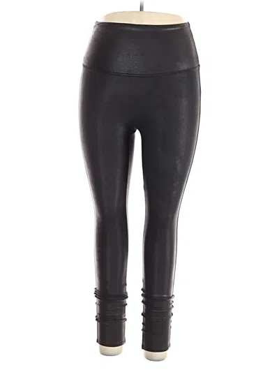Pre-owned Spanx Active Pants In Black