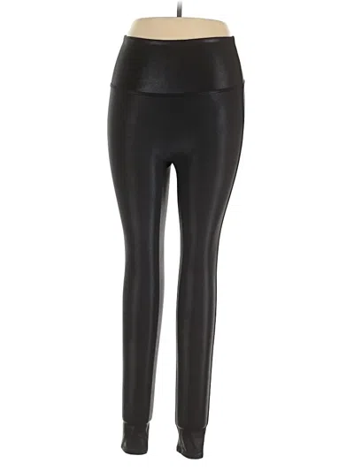 Pre-owned Spanx Active Pants In Black