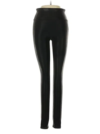 Pre-owned Spanx Active Pants In Black
