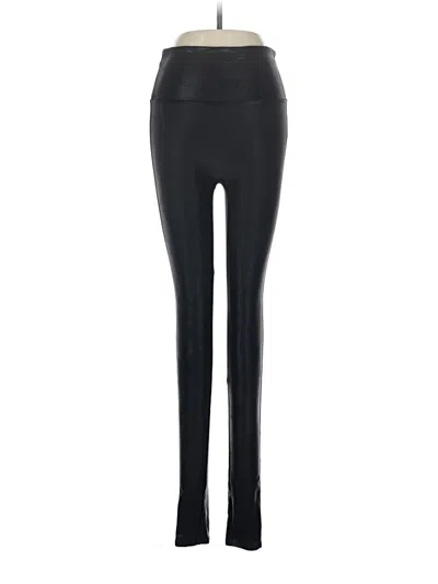 Pre-owned Spanx Active Pants In Black