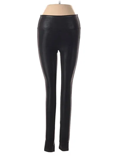 Pre-owned Spanx Active Pants In Black