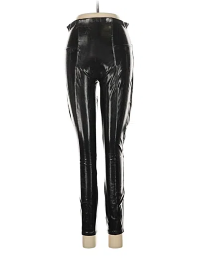 Pre-owned Spanx Active Pants In Black