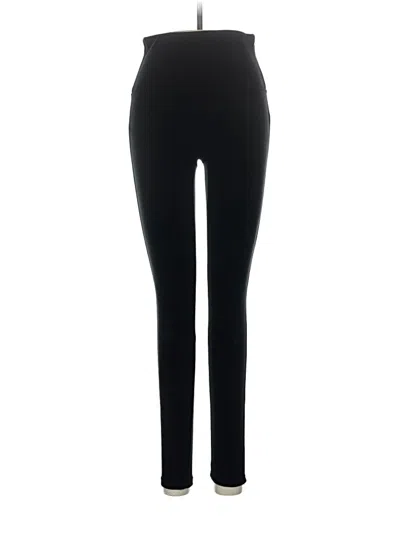 Pre-owned Spanx Active Pants In Black