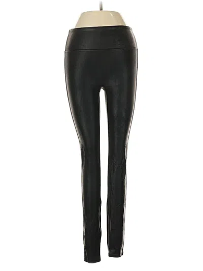 Pre-owned Spanx Active Pants In Black