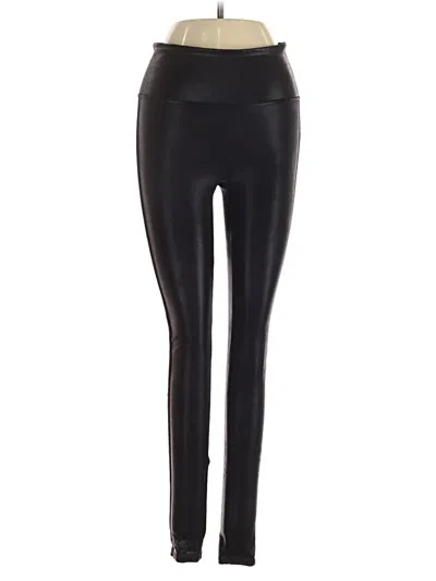 Pre-owned Spanx Active Pants In Black