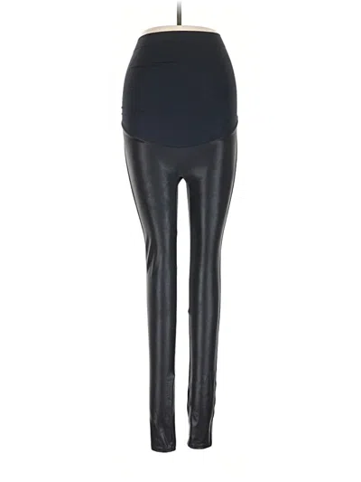 Pre-owned Spanx Active Pants In Black