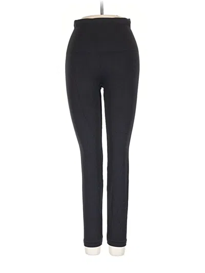 Pre-owned Spanx Active Pants In Black