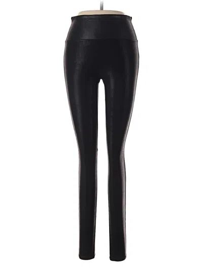 Pre-owned Spanx Active Pants In Black