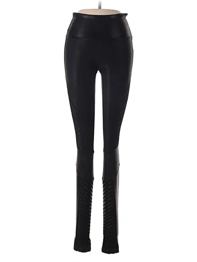 Pre-owned Spanx Active Pants In Black