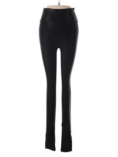 Pre-owned Spanx Active Pants In Black