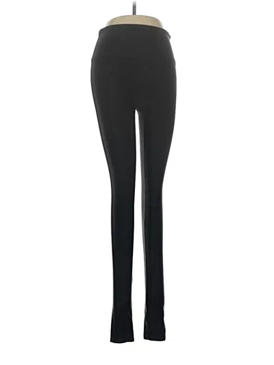 Pre-owned Spanx Active Pants In Black