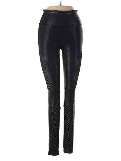 Pre-owned Spanx Active Pants In Black