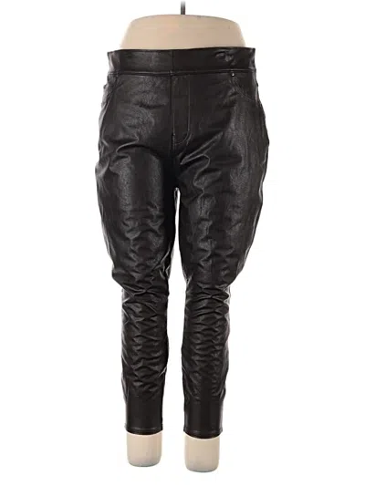 Pre-owned Spanx Active Pants In Black