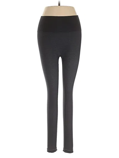 Pre-owned Spanx Active Pants In Black
