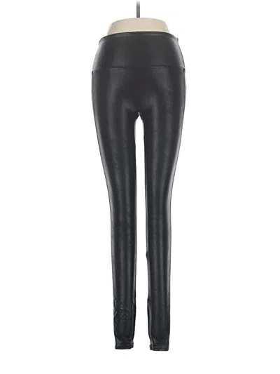 Pre-owned Spanx Active Pants In Black