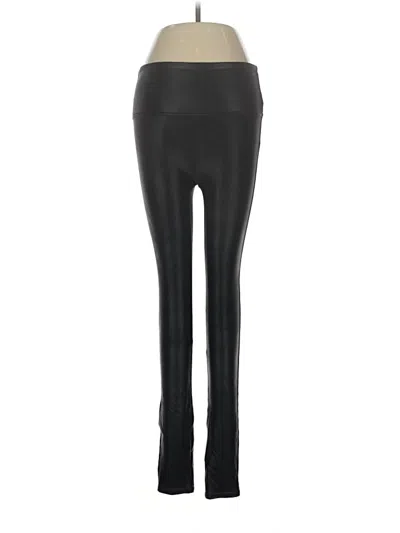 Pre-owned Spanx Active Pants In Black