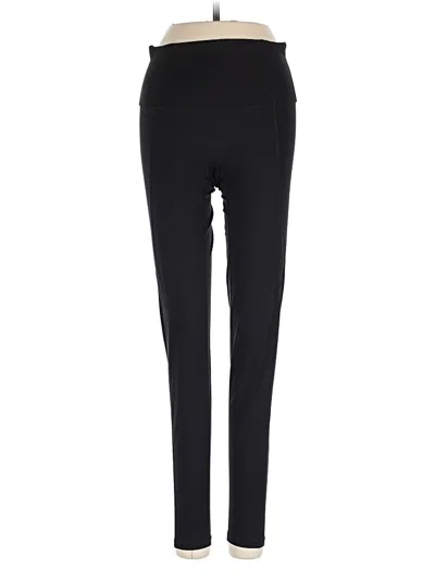 Pre-owned Spanx Active Pants In Black