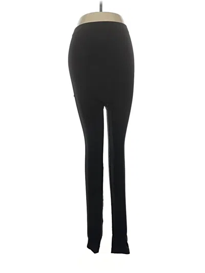 Pre-owned Spanx Active Pants In Black