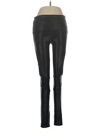 Pre-owned Spanx Active Pants In Black