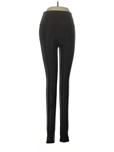 Pre-owned Spanx Active Pants In Black