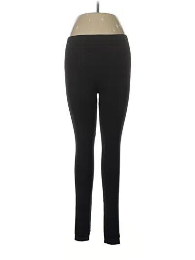 Pre-owned Spanx Active Pants In Black