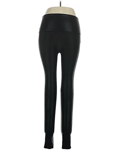 Pre-owned Spanx Active Pants In Black
