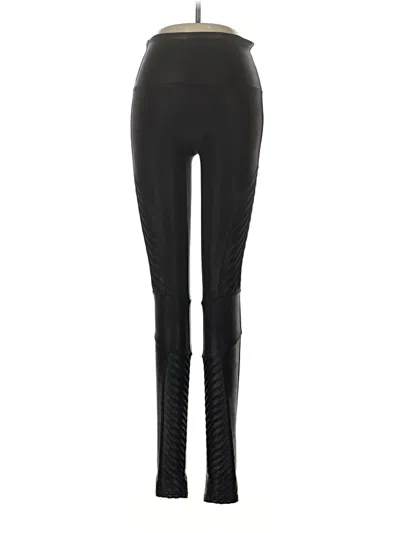 Pre-owned Spanx Active Pants In Black