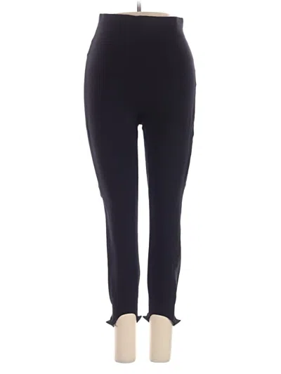 Pre-owned Spanx Active Pants In Black