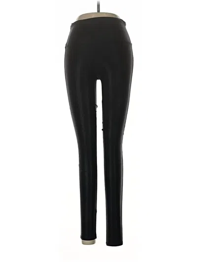 Pre-owned Spanx Active Pants In Black