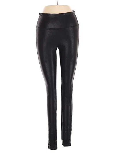 Pre-owned Spanx Active Pants In Black
