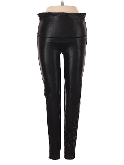 Pre-owned Spanx Active Pants In Black