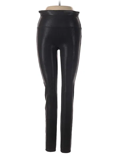 Pre-owned Spanx Active Pants In Black
